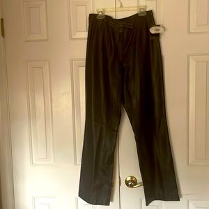 Leather pants